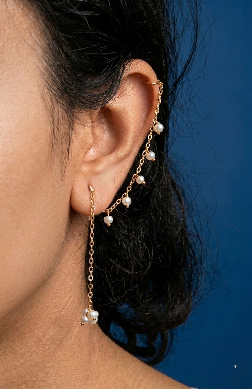 Pearl string earpiece
