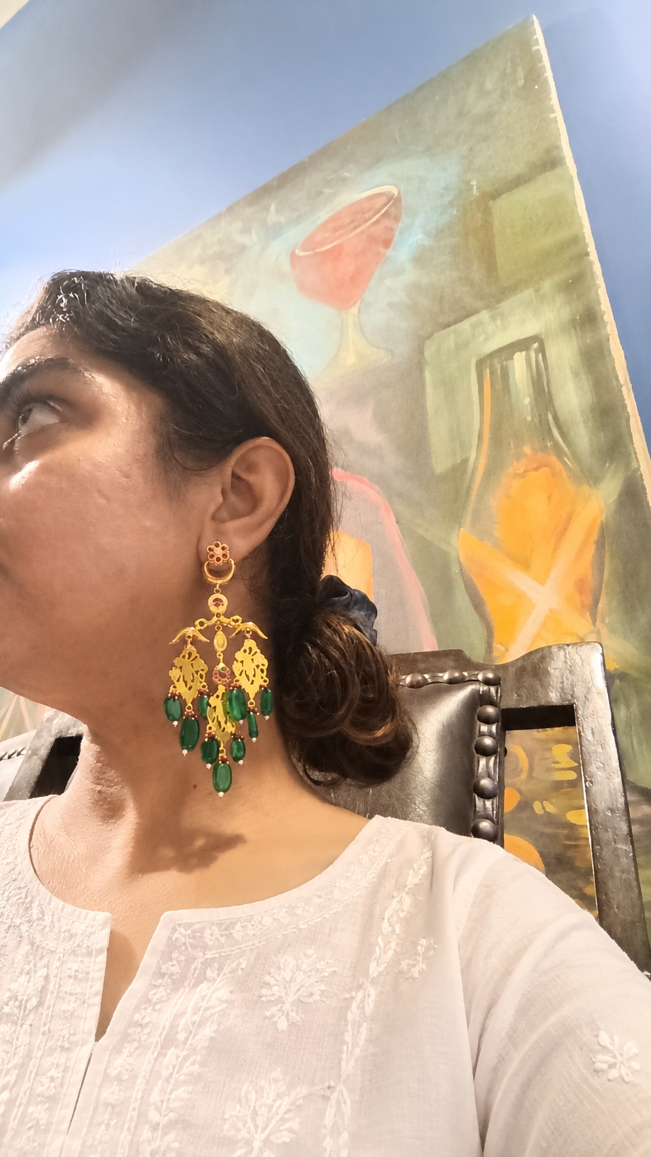 Zamurd earrings